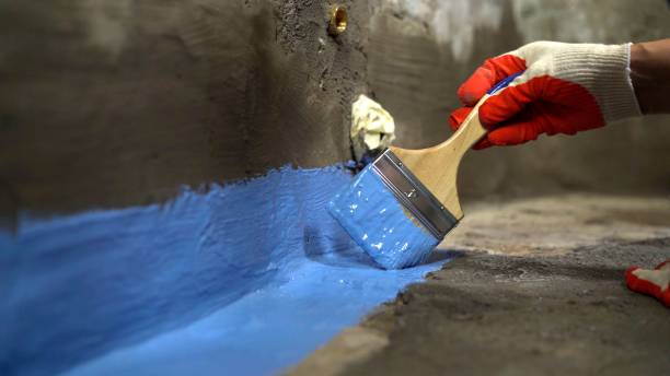 Commercial Foundation Crack Repair project at a Arnold, MD business property by SJ Waterproofing Pros